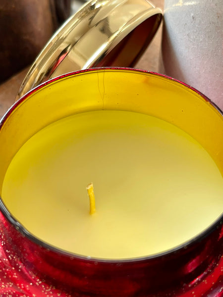 Velvet Spice Red Jar Candle