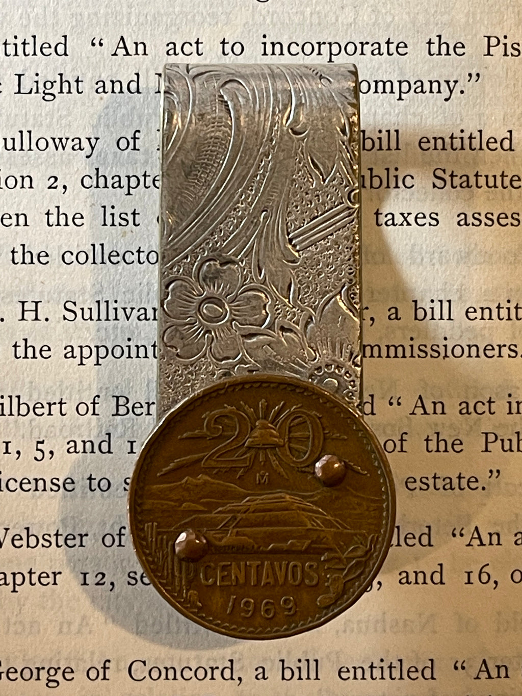 World Coin Money Clip - Mexico by The Olde 1840